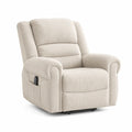 Sessel aus Bouclé Stoff Beige 90x95x100 cm
